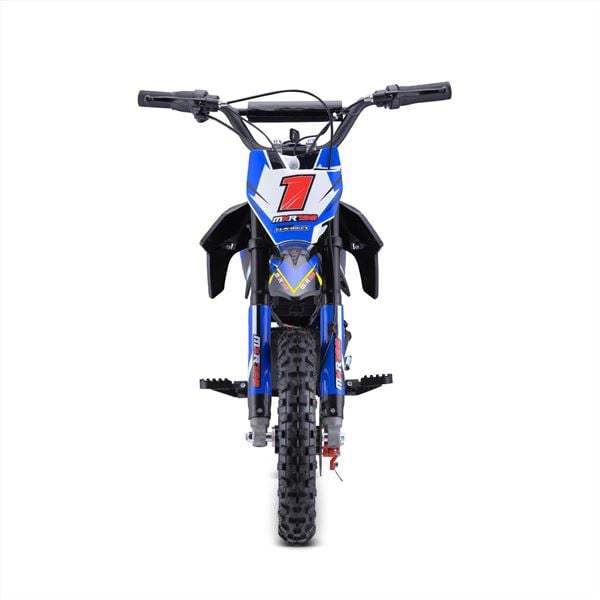FunBikes MXR 790w Lithium Electric Motorbike 61cm Blue/Black Kids Dirt Bike
