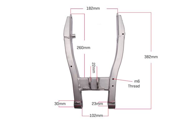M2R 50R Rear Swing Arm
