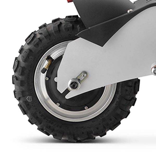 Chaos 48v 1600w Hub Drive Off Road White Adult Electric Scooter