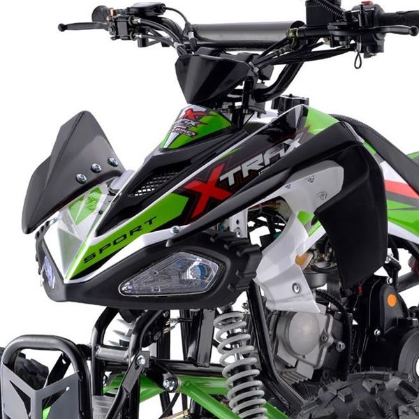 FunBikes Xtrax Sport 125cc Petrol Green Junior Quad Bike