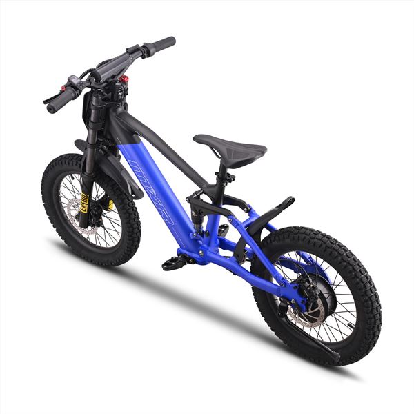 FunBikes MXR Freestyle 18" 500w 36v Li 18/18 Blue Electric MX Bike