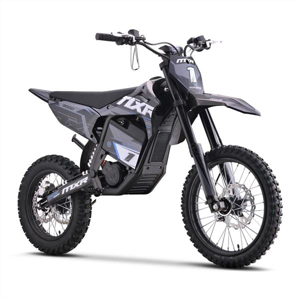 FunBikes MXR 6000 (8000w PP) 72v 35ah Li 17/14 Black Electric Dirt Bike