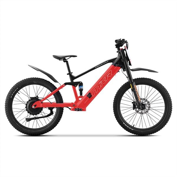 MXR Freestyle 24" 1500w 36v Li 24/24 Red MX Kids Electric Balance Bike
