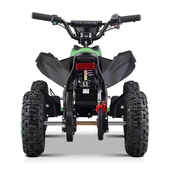 FunBikes Toxic 800w Black/Green Kids Electric Mini Quad Bike V4