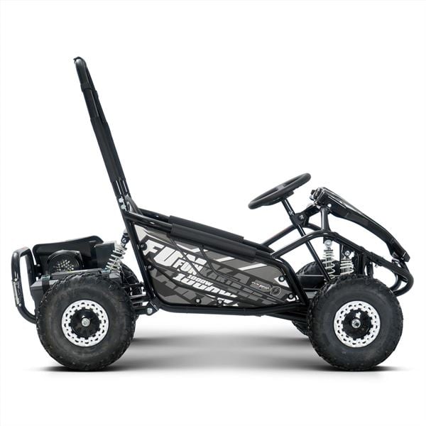 FunBikes Funkart Pro 1000w 48v 12ah SLA Grey Kids Electric Go Kart