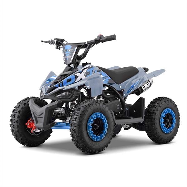 FunBikes Toxic 50cc Blue Kids Petrol Mini Quad Bike