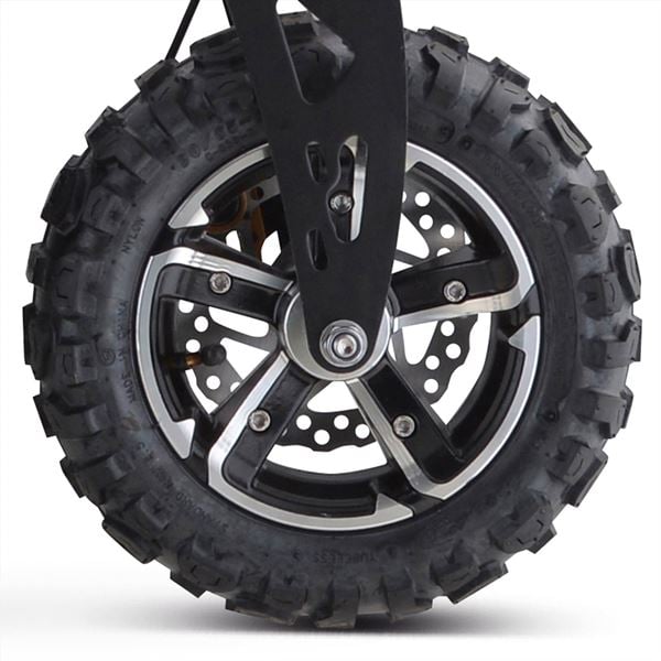 Chaos 48v 1000w Hub Drive Off Road Black Adult Electric Scooter