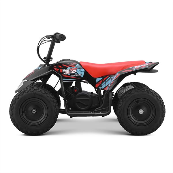 Funbikes 24v 250w Bambino Black Kids Electric Quad Bike