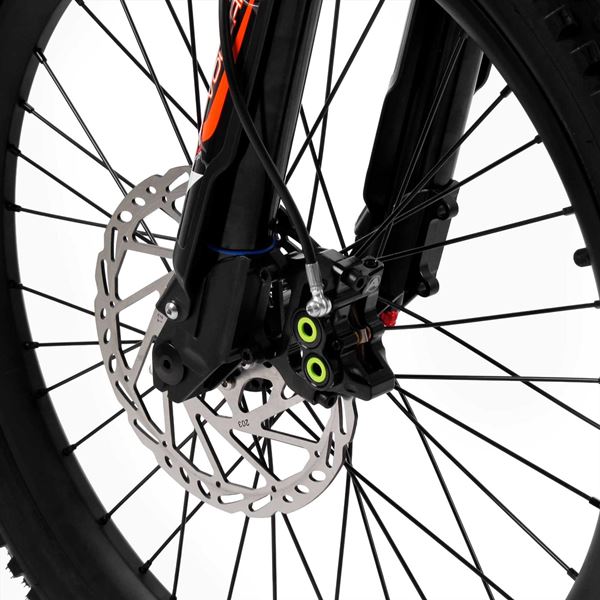 Amped A24 Comp 1500w 48v 10ah Li 24/24 Silver MX Electric Balance Bike