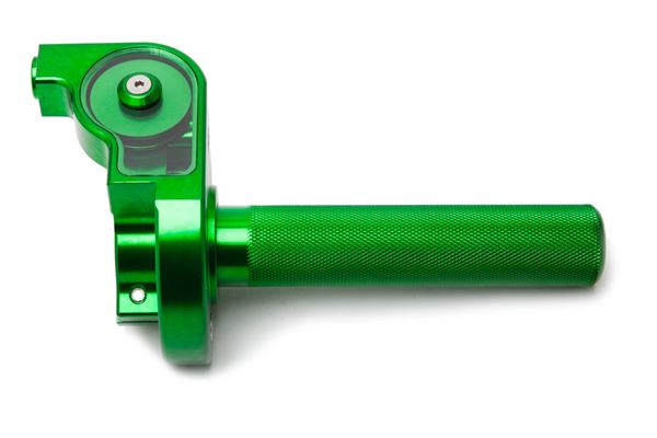 CNC Quick Action Throttle Green