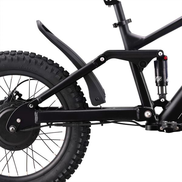 FunBikes MXR Freestyle 18" 500w 36v Li 18/18 Black Electric MX Bike