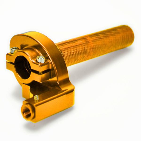 CNC Quick Action Throttle Gold