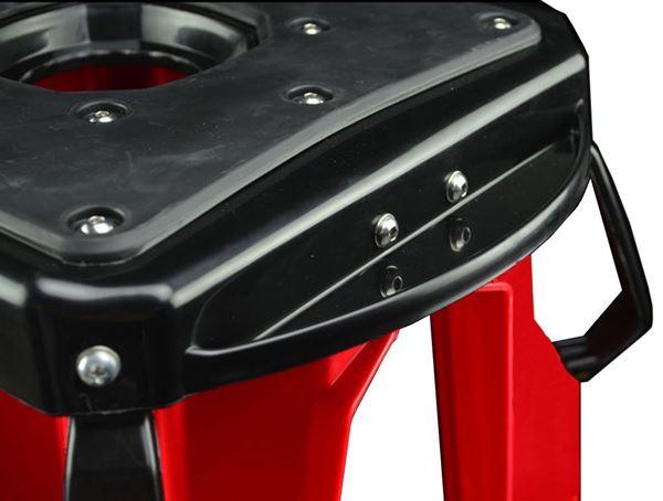Dirt Pit Bike Pro MX Ridge Red Stand