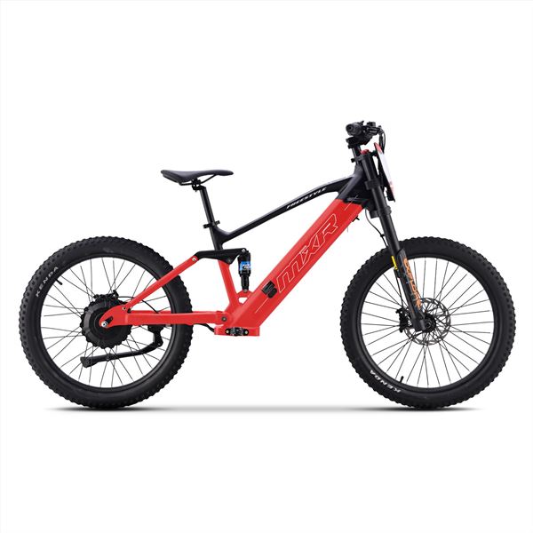 MXR Freestyle 24" 1500w 48v Li 24/24 Red MX Electric Balance Bike