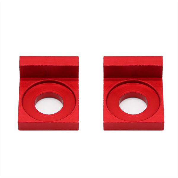 M2R RF125 S2 Pit Bike Red Alloy Chain Adjuster