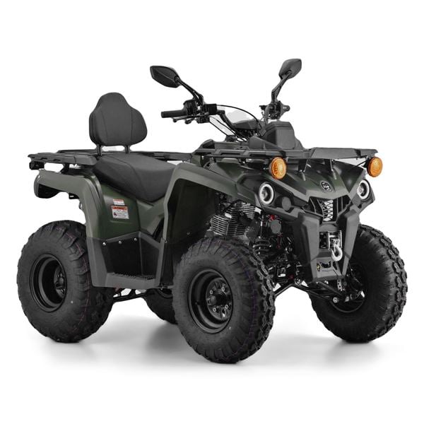 10Ten 200U 180cc Black Quad Bike