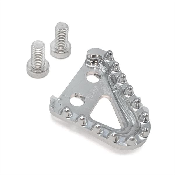 M2R RS-R 125cc/140cc Dirt Bike Rear Brake Pedal CNC Tip Silver