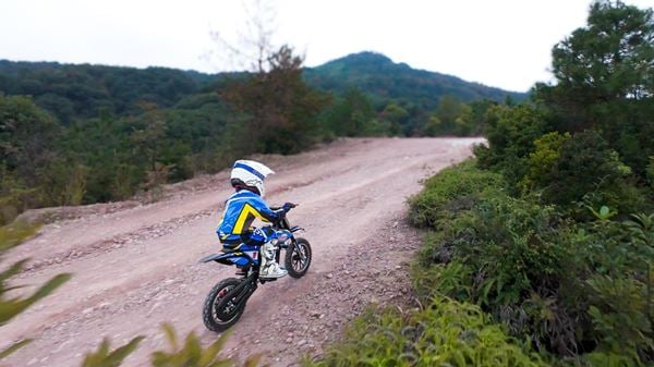 FunBikes MXR 790w(MP)36v Li 10/10 61cm Red Kids Electric Dirt Bike
