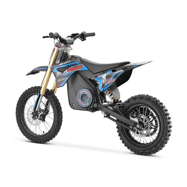 FunBikes MXR 1500w 48v Lithium Electric Motorbike 14/12 68cm Blue Kids Dirt Bike