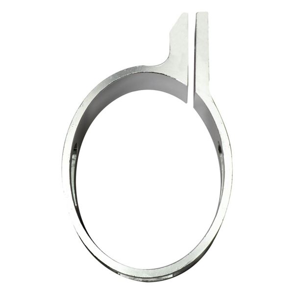 Pit Bike Silver CNC End Can 38mm Silencer