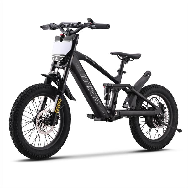 FunBikes MXR Freestyle 18" 500w 36v Li 18/18 Black Electric MX Bike