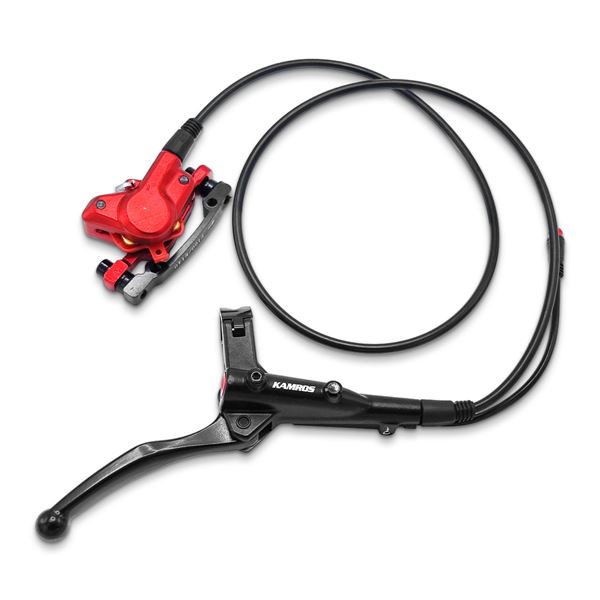 FunBikes MXR 2000w Electric Dirt Bike KAMROS Red Front Hydraulic Brake Assembly