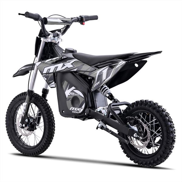 FunBikes MX1000w Grey Kids Electric Dirt Bike