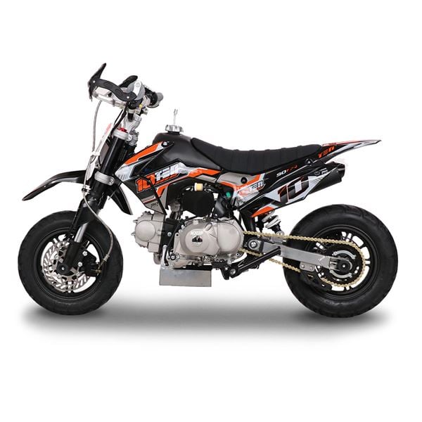10Ten 90R 90cc Motorbike 62cm Semi-Automatic Mini Supermoto Pit Bike