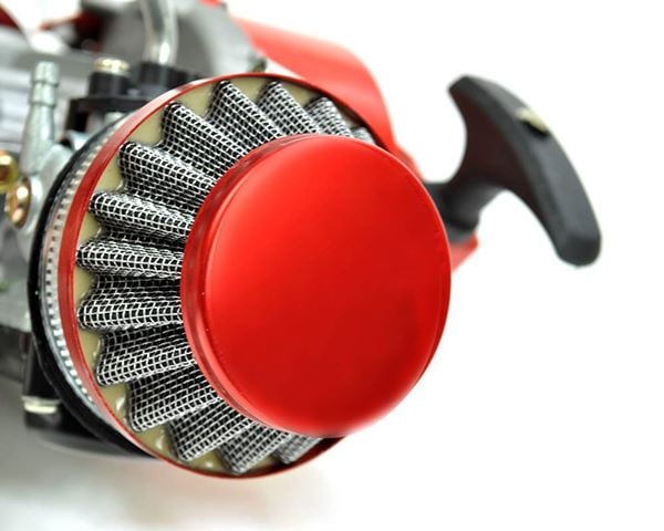 Mini Moto, Quad, Motard, Dirt Bike 50cc Race Engine Red