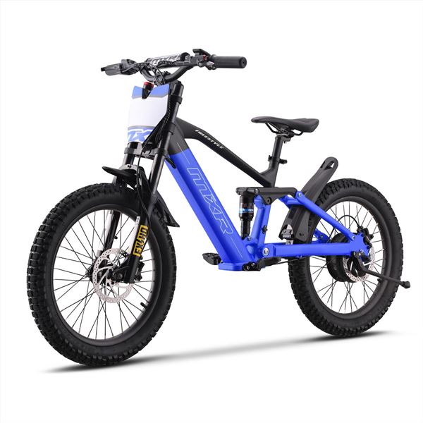 FunBikes MXR Freestyle 20" 750w 36v Li 20/20 Blue Electric MX Bike