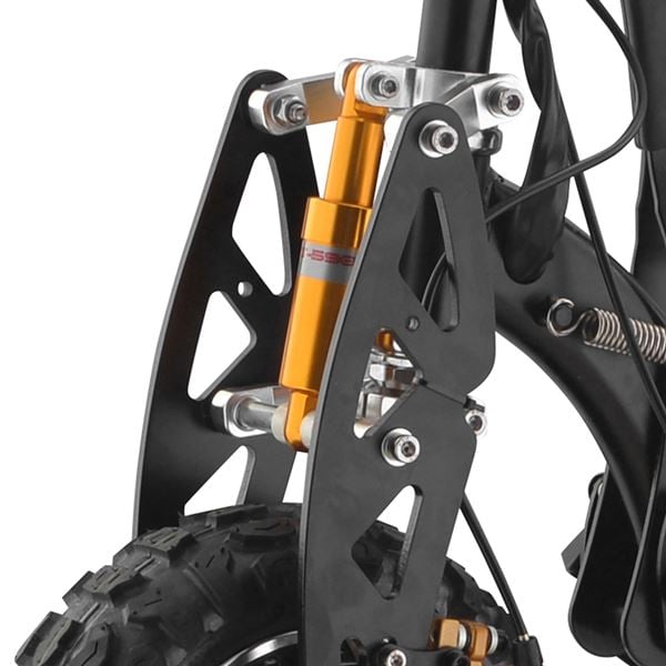 Chaos 48v 1600w Hub Drive Off Road Black Adult Electric Scooter