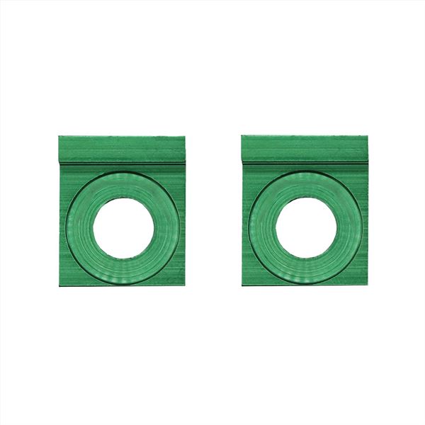 M2R KXF125 Pit Bike Green Alloy Chain Adjuster