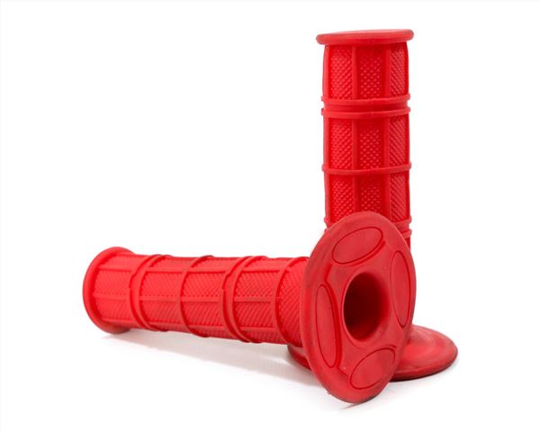 M2R RF160 S2 Pit Bike Red Handlebar Grips