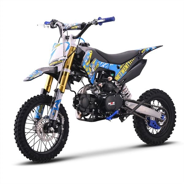 M2R Racing KXF125 120cc 14/12 76cm Black Blue Pit Bike
