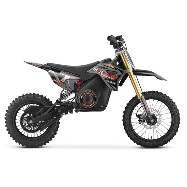 FunBikes MXR 1500w 48v Lithium Electric Motorbike 14/12 68cm Grey Kids Dirt Bike