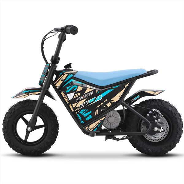FunBikes MB250 43cm Motorbike 250w Blue Electric Kids Monkey Bike