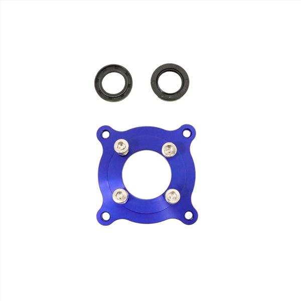 Pit Bike Blue CNC Wheel Set with Kenda Tyres & SDG Hubs - 17''F / 14''R