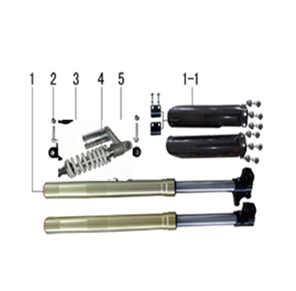 M2R KMX-R 160 Pit Bike Fork Leg Guards