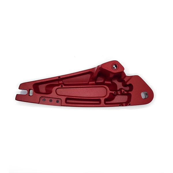 ZERO 11X 72v 3200w Electric Scooter RHS Rear Red Suspension Arm
