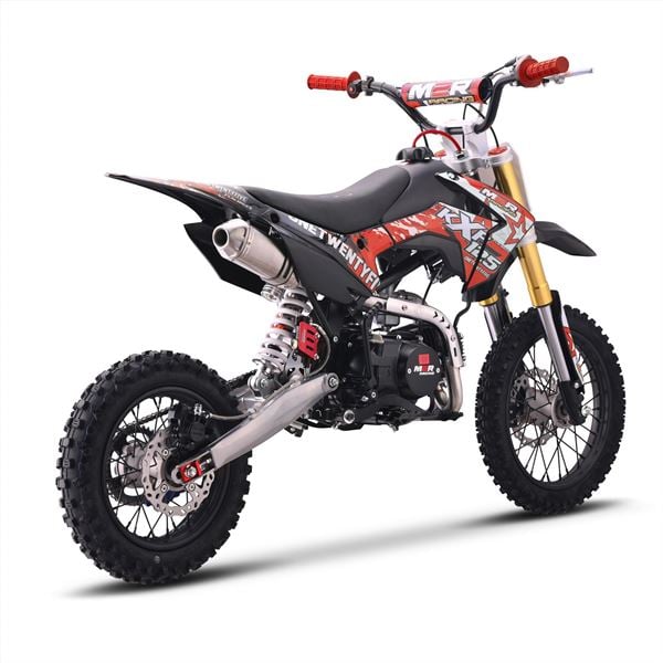M2R Racing KXF125 120cc 14/12 76cm Black Red Pit Bike