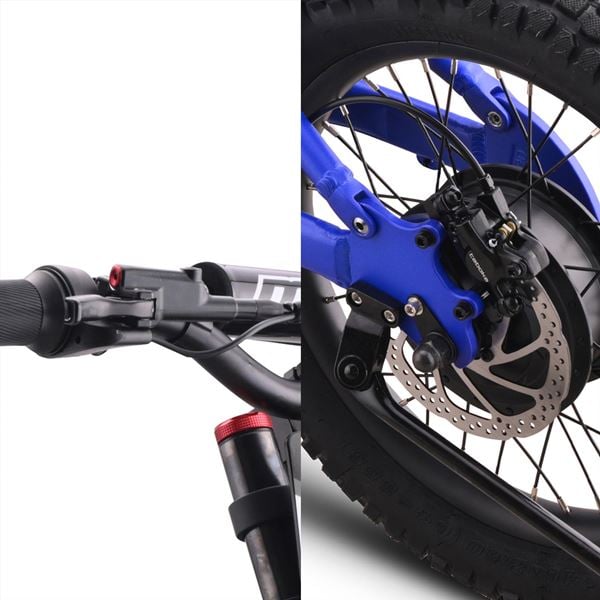 FunBikes MXR Freestyle 18" 500w 36v Li 18/18 Blue Electric MX Bike
