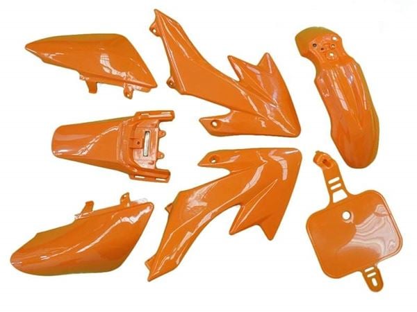 Pit Bike Plastics Set CRF 50 Orange