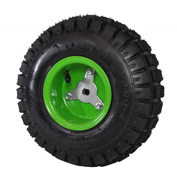 Funbikes 96 Electric Mini Quad Green Rear Wheel
