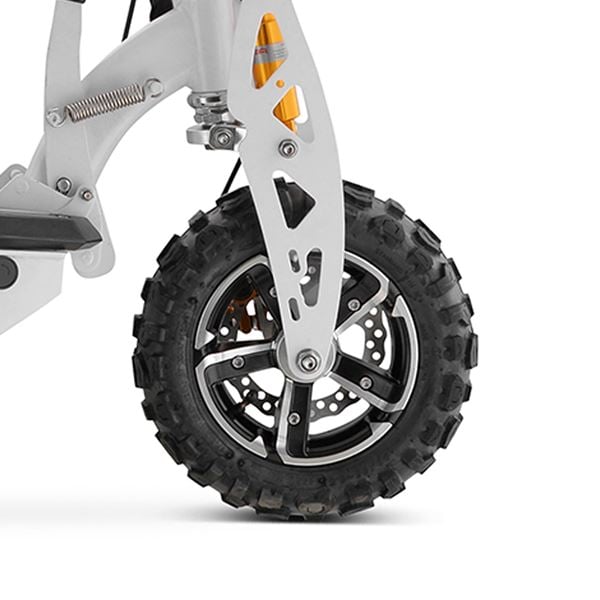 Chaos 48v 1600w Hub Drive Off Road White Adult Electric Scooter