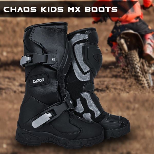 Chaos Kids Pro Boots Black