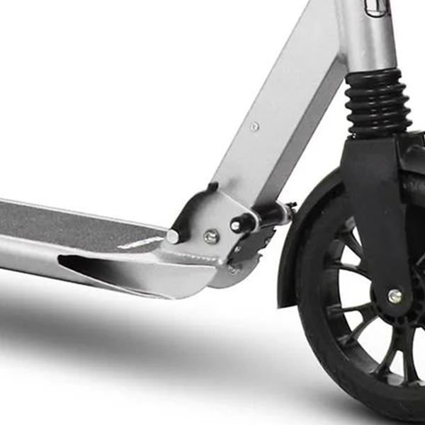 Mashed Up PREMIUM City Commuter 200mm Silver Adjustable Folding Kick Scooter
