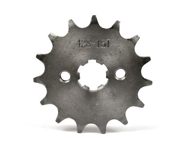 M2R Pit Bike Front Sprocket 428 Pitch 15 Tooth