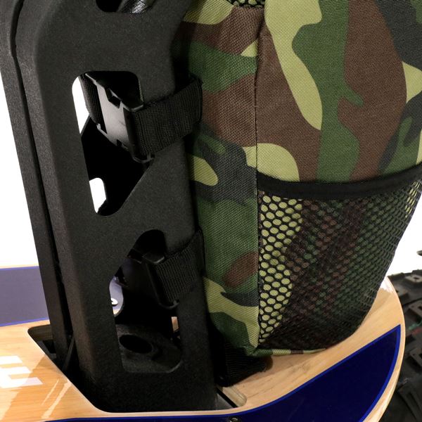 Velocifero Scooter Camo Rear Pannier Bag