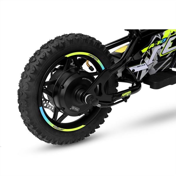Amped A10 150w 18v 5.2ah Li Black Kids Electric Balance Bike