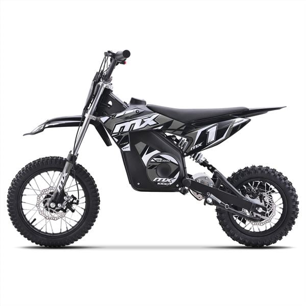 FunBikes MX1000w Grey Kids Electric Dirt Bike